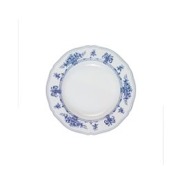 LE COQ NEOS ANTHIROS Piatto fondo bianco e blu 23,5 cm - Confezione da 6 pezzi