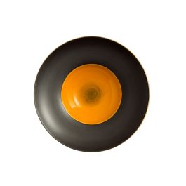 LE COQ Ekate Pasta Bowl Arancione D. 24 cm H. 5 cm - Confezione 4 pezzi