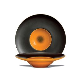 LE COQ Ekate Pasta Bowl Arancione D. 29 cm H. 5 cm - Confezione 2 pezzi