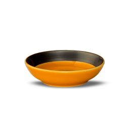 LE COQ Ekate Coppetta Rotonda Arancione D 9,5 cm H. 2,5 cm - Confezione 6 pezzi