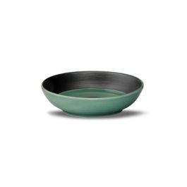 LE COQ Ekate Coppetta Rotonda Verde Opale D 9,5 cm H. 2,5 cm - Confezione 6 pezzi