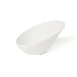 LE COQ Febe Coppa obliqua color avorio 12,5x7 cm H. 5 cm - Confezione 24 pezzi