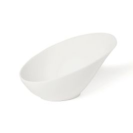 LE COQ Febe Coppa obliqua color avorio 17x10 cm H. 7,5 cm - Confezione 12 pezzi