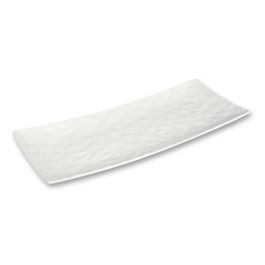 LE COQ Hesperis Vassoio rettangolare stretto color avorio 31x12 cm - Confezione 4 pezzi