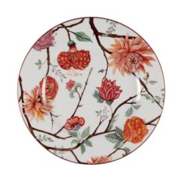Le Coq KEPOS Piatto frutta con fiori cm 21 - Confezione da 6 pezzi