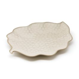LE COQ Kypseli Vassoio Foglia beige 34,5x26,5 cm - Confezione 8 pezzi