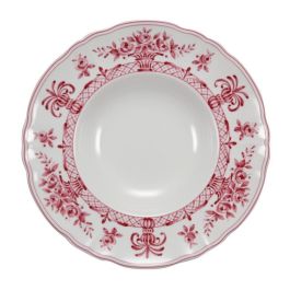 LE COQ NEOS ANTHIROS Pastabowl bianco e porpora 26,5 cm - Confezione da 4 pezzi