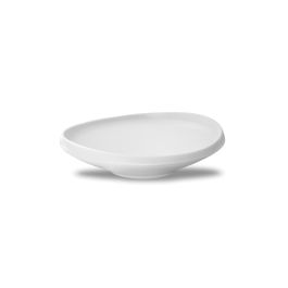 LE COQ Ninfa Piatto Fondo bianco matt D. 23,5 cm H. 6 cm - Confezione 4 pezzi