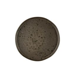 LE COQ Phobos Piatto Frutta marrone puntinato 20,5 cm - Confezione 6 pezzi