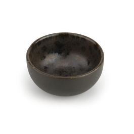 LE COQ Phobos Coppetta Tonda marrone puntinata 8,5 cm - Confezione 12 pezzi