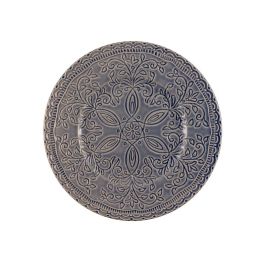 LE COQ Skalistos Piatto Frutta Dessert denim con decoro in rilievo 22,5 cm - Confezione 6 pezzi