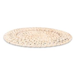 LE COQ Tersicore Segnaposto bianco 32 cm Rattan - Confezione 24 pezzi