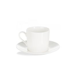 TOGNANA Luzia Tazza Caffè con Piattino Cc 100 - Confezione da 6 pezzi