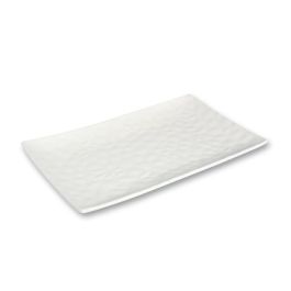 LE COQ Hesperis Vassoio rettangolare color avorio 30,5x18 cm - Confezione 2 pezzi