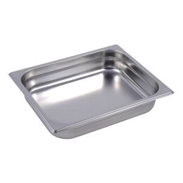 Inox Macel Vasca in acciaio inox GN 1/2 cm 32,5x26,5x6,5
