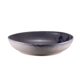LE COQ Phobos Coppa Tonda grigia puntinata blu 28 cm - Confezione 4 pezzi