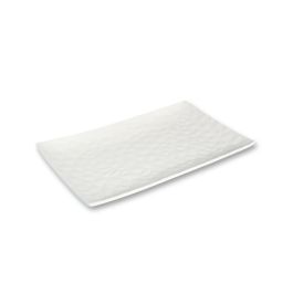 LE COQ Hesperis Vassoio rettangolare color avorio 20,5x12,5 cm - Confezione 6 pezzi
