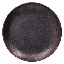 Tognana Piatto Coupe Cm 26 Corten Melamina Marrone - Confezione da 4 pezzi