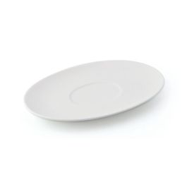 LE COQ Febe Piatto color avorio per salsiera 20,5 cm 40 cl - Confezione 6 pezzi