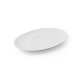 LE COQ Febe Piatto color avorio per salsiera 13,5 cm 9 cl - Confezione 12 pezzi