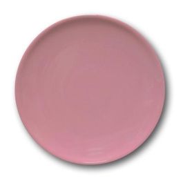 SATURNIA Siviglia Piatto Frutta Rosa cm 21 - Confezione da 12 Pezzi
