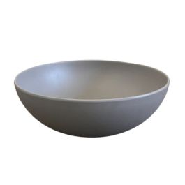 EFAY Solar Ciotola da buffet grigia in melamina Ø cm 29 h cm 10