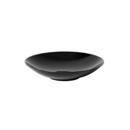 TABLE TOP Fusion Piatto Fondo Coup nero 25 cm - Confezione da 6 pezzi
