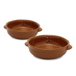 Tegame color miele porcellana cm 15x15x6,2 - Confezione da 4 pezzi