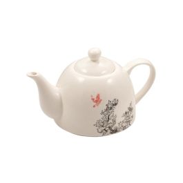 LE COQ PORCELAINE Kerasia Teiera color avorio cl 40 - Confezione da 4 pezzi