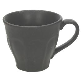 TOGNANA Vulcania Tazza Macchiato Black Porcellana Nero - Confezione da 6 pezzi