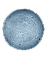 Bormioli Rocco Piatto Diamond in vetro blu da cm 33 - Confezione da 12 pz.