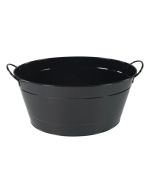 ILSA Secchiello Party Metallo Verniciato Nero 50X32Xh23