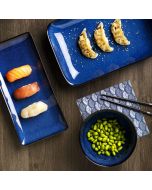 Tognana Jap Blue Collection in ceramica blu scuro