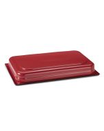 Pujadas Vasca Casseruola in acciaio GN 1/2 cm 32,5x26,5x6,5 rossa induzione