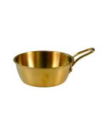Medri Tegame Tondo 1 Manico Servire 10.5 cm Oro