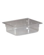 Inox Macel Vasca in Policarbonato trasparente GN 1/2 cm 32,5x26,5 diverse altezze