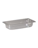 Inox Macel Vasca in Policarbonato trasparente GN 1/3 cm 32,5x17,5 diverse altezze