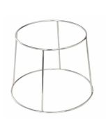 ILSA Supporto per vassoio frutti di mare in acciaio inox diametro 20-25 cm