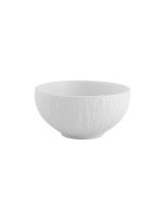 H&H Skin Coppetta in porcellana bianca decorata 11 Cm - Confezione da 6 pezzi