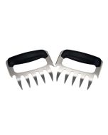 ILSA Set 2 artigli per carne in acciaio inox e polipropilene cm 12x10,5