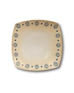 PIATTO PIANO QUADRO CM 26 TABLE TOKYO di SATURNIA - confezione da 6 pezzi