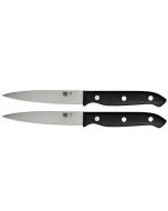 Tognana Tex Mex set 2 coltelli Bistecca Wood lama dritta acciaio inox 18/10 - Confezione da 2 pezzi