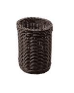 ILSA Cestino Portagrissini/posate Rattan Wenge' D12 H15