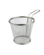 ILSA Mini Cestino Per Fritto Tondo D.10 H.9 Inox 18/10