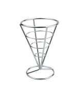 ILSA Mini Cestino Per Fritto Cono D.10 H.15 Inox 18/10