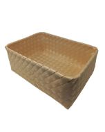 ILSA Cestino da buffet colore naturale con bordo rinforzato cm 35X25X14h