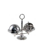 ILSA Alzata Quadri Piccola 2 Piani D. 20/16 Inox 18/10
