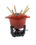 ILSA Normandie Set Fondue 10Pz Ghisa Cm 16