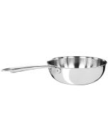 AGNELLI 1907 Aluinox Padella a Mantecare in Alluminio e Acciaio 1 manico