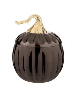 ILSA Coppa cocktail forma pera nera in acciaio inox 18/10 rivestita in PVD cl 40
